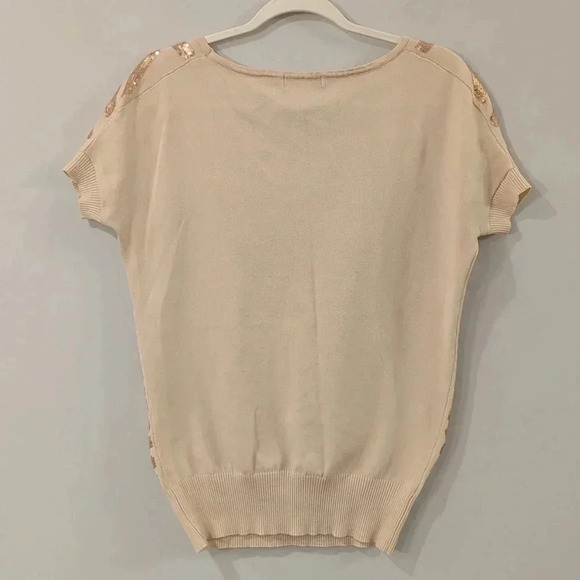 Arden B. Sequin Short Sleeve Sweater size‎ XS - Picture 5 of 8